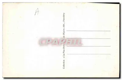 Rota de Modane para Lanslebourg — Ravin de St-Antoine — Savoie Pittoresque — Verso