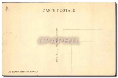 Col du Galibier — Rochas da Grande Paré — Placa de orientação — série 14683 — Verso