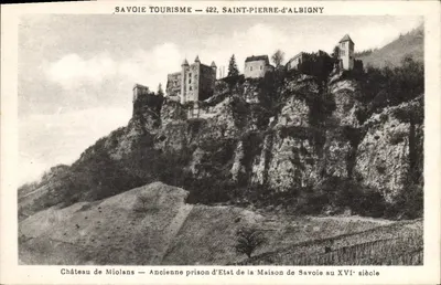 Castelo de Miolans — Antiga prisão de Estado da Casa de Saboia no século XVI — Savoie Tourisme 422