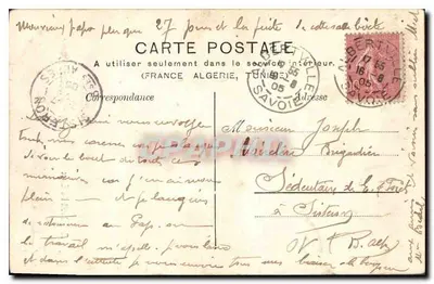 Détroit du Ciéix — widok kanionu z drogą i tunelem — Paris, n° 27483 — Rewers