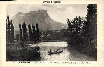 लेस मार्चेज़ — लैक सें-एंड्रे, मॉंट-ग्रानियर (ऊंचाई 1938 मीटर) और कॉल (ऊंचाई 1164 मीटर) — सैवोय टूरिज़म