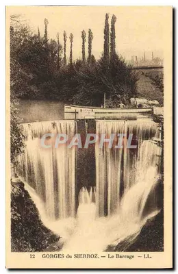 Gorges do Sierroz — A Barragem — LL.
