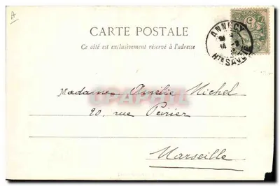 Annecy — La Tour Perrière — Bittier, fot. edit., Annecy, n°427 — Verso