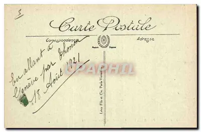 Thonon-les-Bains — Vale da Drance — Selecta — Verso