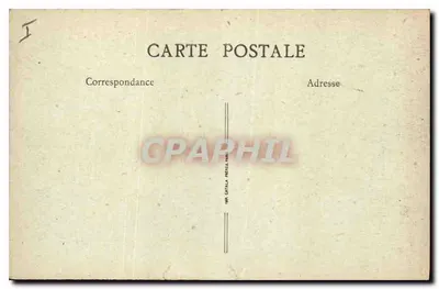 Massif Mont-Blanc — Wizja Mont-Blanca z Montroc — B. F., Paris, n° 153 — Rewers