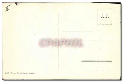 Les Voutes (Salève) — widok z falii — J.J. 156 — Rewers