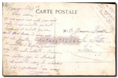 As Casernas em Sainte-Catherine — Briançon (1321°) — Editor V. Blanquer, n° 167 — Verso