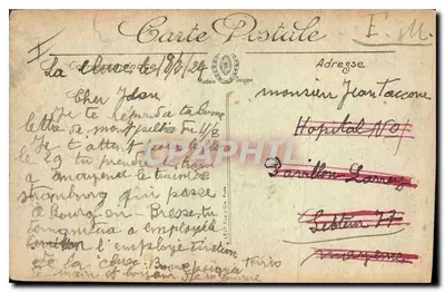 Aix-en-Provence — Igreja de São João de Malta — LL. n°28 — Verso