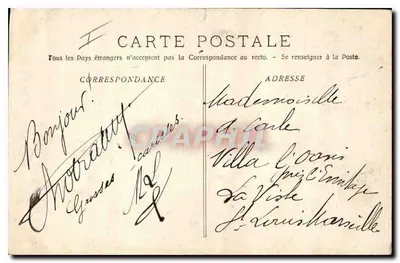 Aix-en-Provence — Rue Cardinale e Chiesa di San Giovanni — Collezione Faussaud — Verso