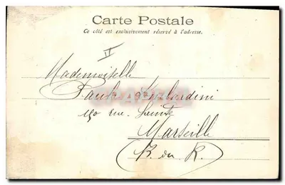 Aix-en-Provence — Katedra św. Jana Malta — Wydawcy Artystyczni, Marsylia, n°206 — Rewers