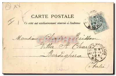 Aix-en-Provence — Iglesia de San Juan de Malta — Museo — Papelería A. Leca — Reverso