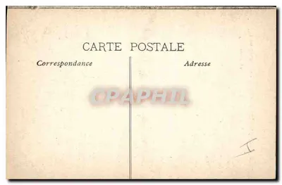 Aix-en-Provence — Wewnętrzny budynek Kościoła św. Jana z Mal — Kolekcja C. M. — Rewers