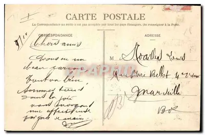 Aix-en-Provence — Viaduto do Caminho de Ferro sobre o Arc — Editor E. Martinet, Aix — Verso