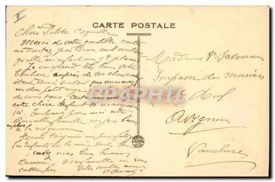 Aix-en-Provence — Hotel dos Correios — Ed. Bouis — Verso