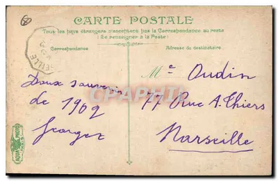 De oevers van de Arc — Omgeving van Aix — uitgever AQUA PARIS — Achterkant