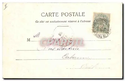 Góry Arcu — Otoczenie Aix-en-Provence — C. Martinet, wydawca — Rewers