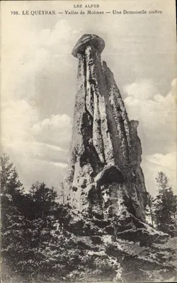 Le Queyras — Vallée de Molines — Une Demoiselle coiffée — Éditeur : LSE ALPES, n° 798