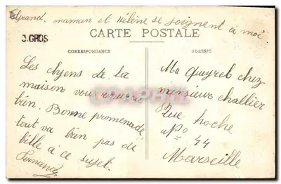 BRIANÇON (Hautes-Alpes) — Vista Geral com o CHABERTON, forte italiano, e o JANUS, forte francês — editor N. Labassé, Briançon — Verso