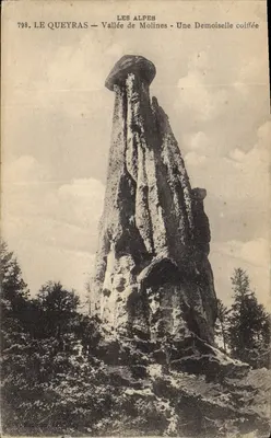Le Queyras — Vallée de Molines — Une Demoiselle coiffée — Éditeur : Les Alpes, n° 798