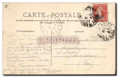 Embrun — Portal da Catedral (Século XIII) — Lib-Pap. L. Goujon, Embrun — Verso