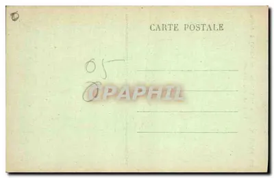 Embrun — Katedra (XI wiek) po prawej stronie, Kaszern Lapeyrouse — Rewers
