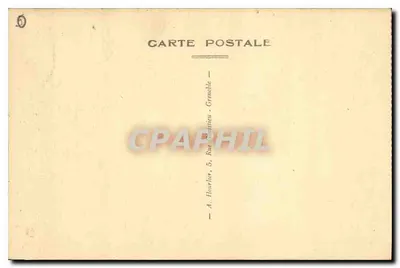 Route van Lautaret — De Waterval van de Maagd — A. Heurtier, Grenoble — Achterkant