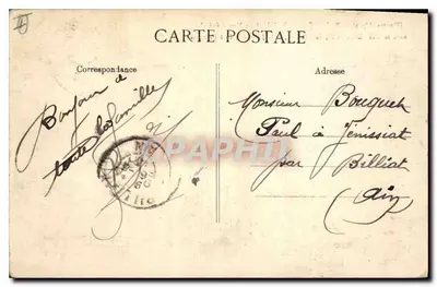 BRIANÇON (Hautes-Alpes) — Widok ogólny z CHABERTON, fortepianem włoskim, i JANUS, fortepianem francuskim — Rewers
