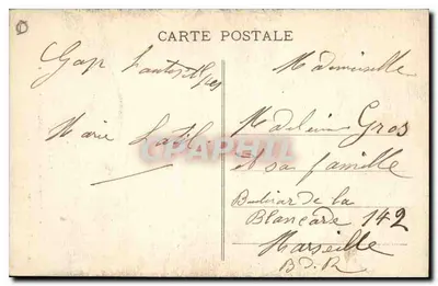 Alpy — Okolice Gap — Wodospad — Wydawca: Hilla Joubert, & Gap — Nr 116 — Rewers