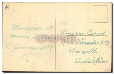 GAP — Lycée de Garçons — Les Alpes — Verso
