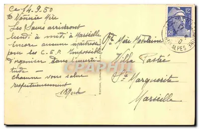 Briançon — Miasto najwyżej położone w Europie (wys. 1321 m.) — Wydawnictwo Lins — Rewers