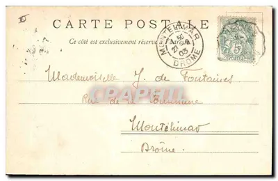 Embrun — Portal katedry (XIII wiek) — Lambort, wydawca w Gap, nr 1542 — Rewers