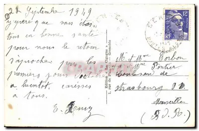 Serres (Hautes-Alpes) — Most z kamienia — Wydawnictwo « Les Cigogne » — Rewers