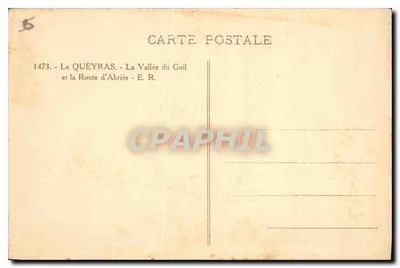 Le Queyras — The Guil Valley and the Abriés Road — E. R. — Back