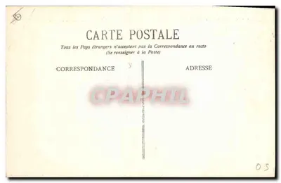 Cume da Tête de la Maye - Tête de Charrière, 3442m - Pic Bourcet - A Grande Ruine, 3754m — V. Fournier, editor 1905 — Verso