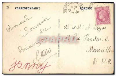 BRIANÇON — Porty Piqueroi i Katedra — LL — Rewers