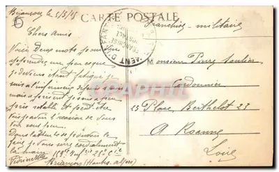BRIANÇON (1321) — Porta Pigneron e Forte del Castello — Editore: Boillotier, Gup — Verso