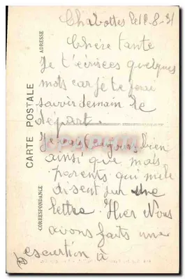 As Alpes - Nas Encostas de Chaillol. Uma agulha. - Mlle Joubert, editora, Gap, n° 818 — Verso
