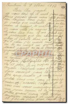 Embrun - Bord do Roc — Vale da Durance — Lib. Pap. L. Voujon, Embrun — Verso