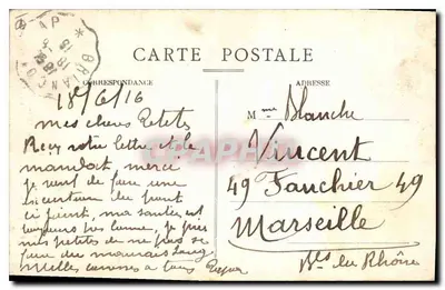 Most Baldy nad Cerveyre – Briansçon (1321 m) – Druk. Pap. Chaumard, Briansçon — Rewers