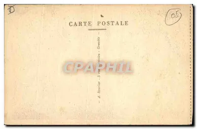 Lautaret — Chalet-Hotel P.L.M. (2108 m.) i Meije (3982 m.) — A. Hourlier, Grenoble — Rewers