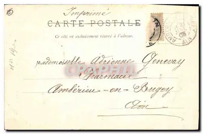 Briancón — Most Aafield — Papeterie des Alpes Eng. Robert, Grenoble — Rewers