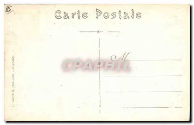 Dauphiné - LA GRAVE - Hotel de la Meije i lodowce — GAUDE, fot. wyd. - Grenoble — Rewers