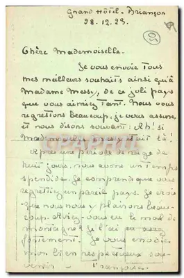 Briançon (1321m) — Ogólny widok i Zamek — Wydawnictwo Bourruier, Gap — Rewers