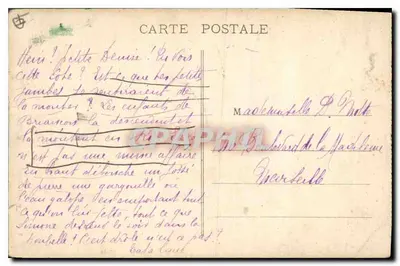 Briançon — Ogólny widok i Chaussée — wydawca nieznany — Rewers