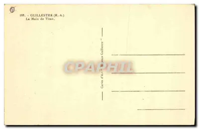 A Mão de Titã — editor H. A. Guillestre, n° 188 — Verso