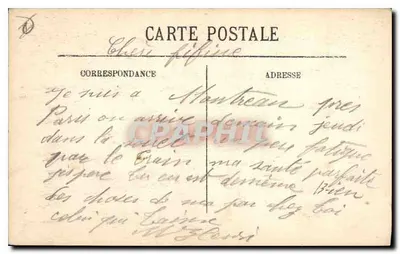 Postzegel van Briançon — De Brug Asfeld, Boog van 36 m — Selecta — Achterkant