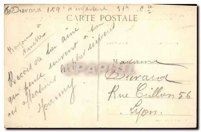 Briançon (1321 m) — Ogólny widok — Najwyższa miasto Europy — Wydawca: Fournaud — Rewers