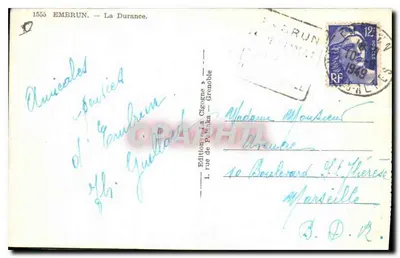 ला डुरांस - एम्ब्रुन - ला क्लिगोन्ने, ग्रेनोबल के संस्करण — पीछे