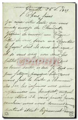 Montgenèvre — O Obélisco — A nova imprensa fotográfica, Paris — Verso