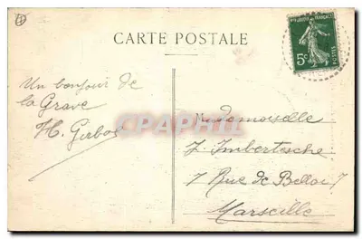 La Grave — Kościół Terrasses i Meije — E.R. — 787 — Rewers